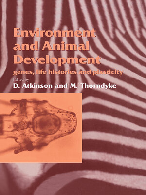 cover image of Environment and Animal Development
